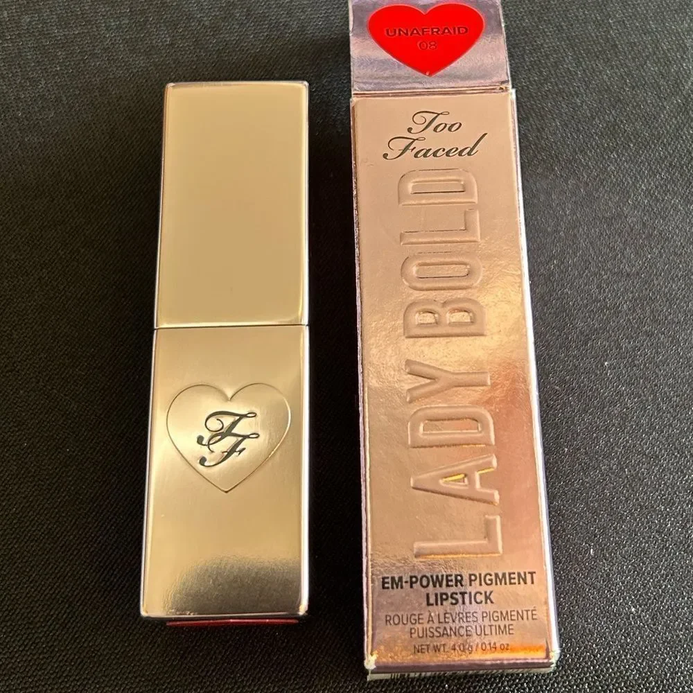 🌻 TOO FACED Unafraid Lady Bold Lipstick New Full Size